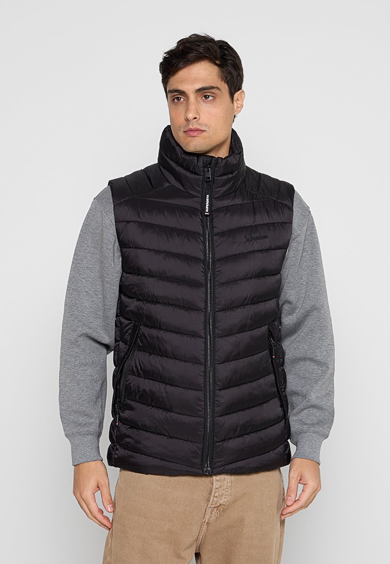 Superdry & Co Bodywarmer zwart Superdry & Co Bodywarmer zwart