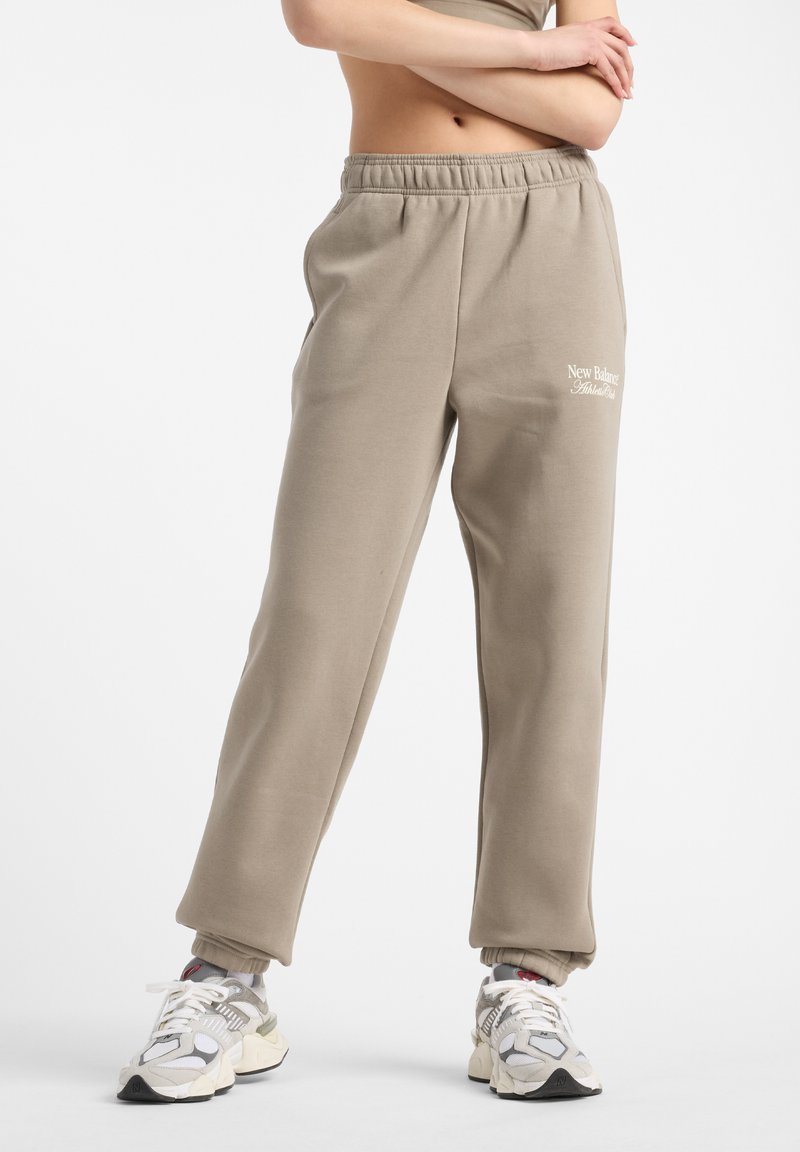 New Balance Trainingsbroek lichtbruin