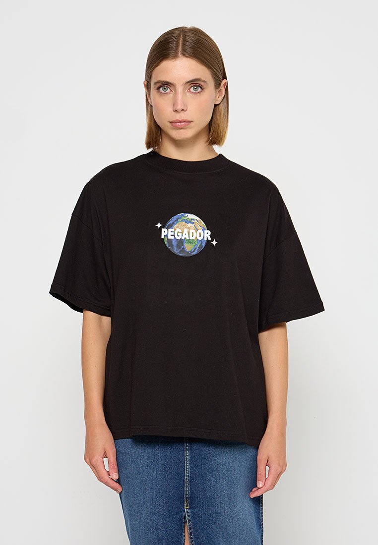 Pegador T-shirt print zwart Pegador T-shirt print zwart