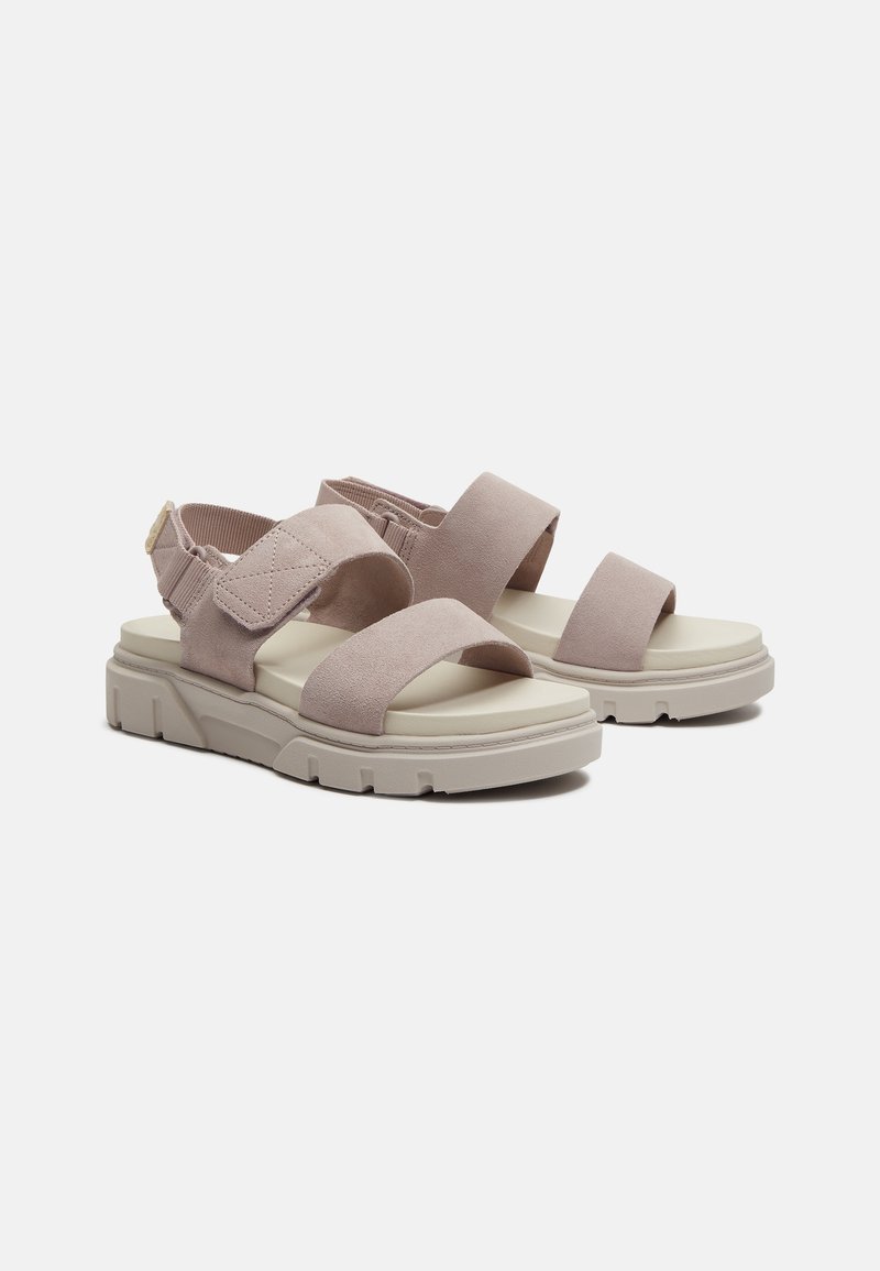 Timberland BACKSTRAP - Sandály na platformě - light purple