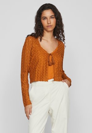 VISOLIRA O NECK CARDIGAN - Kardigan - cathay spice