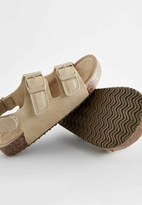 Next DOUBLE TOUCH FASTENING STRAP REGULAR FIT - Sandaler - neutral stone