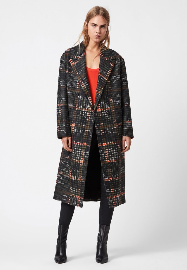 LOTTIE CAMO - Klassisk frakke - black