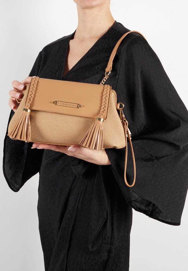 L'Atelier Du Sac GINETTE - Borsa a tracolla - almond