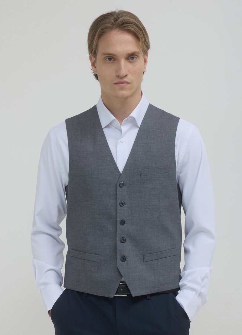 Calliope CON BOTTONI  - Suit waistcoat - grigio