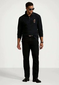 Polo Ralph Lauren Big & Tall POLO BEAR MESH POLO SHIRT - Piké - black