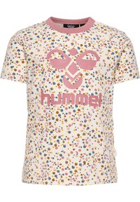 Hummel - KAREN AOP S S - T-Shirt print - turtledove Thumbnail-Bild 1