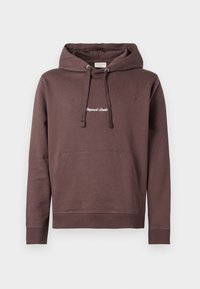 Unselected, deep mahogany