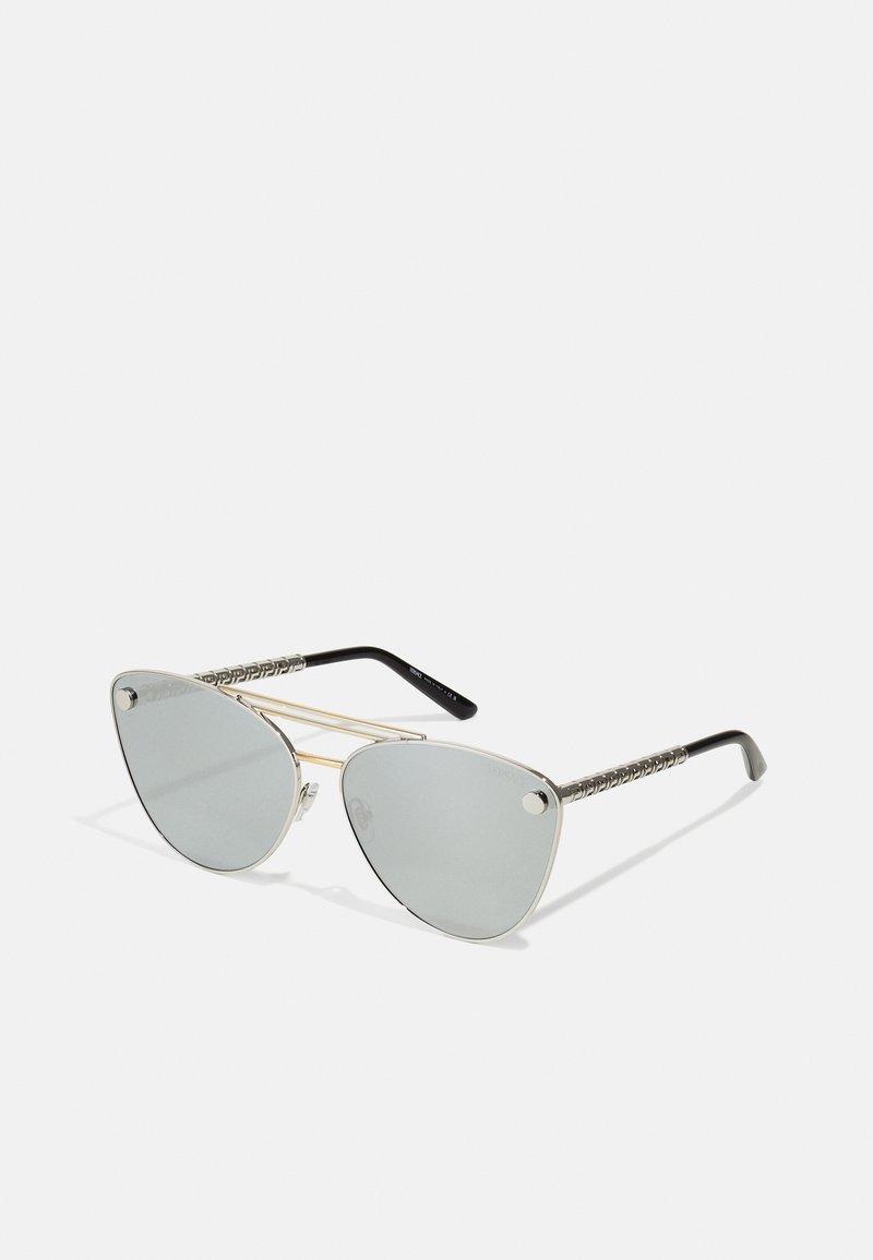 Versace - Solbriller - silver-coloured/gold-coloured/blue, Forstørre