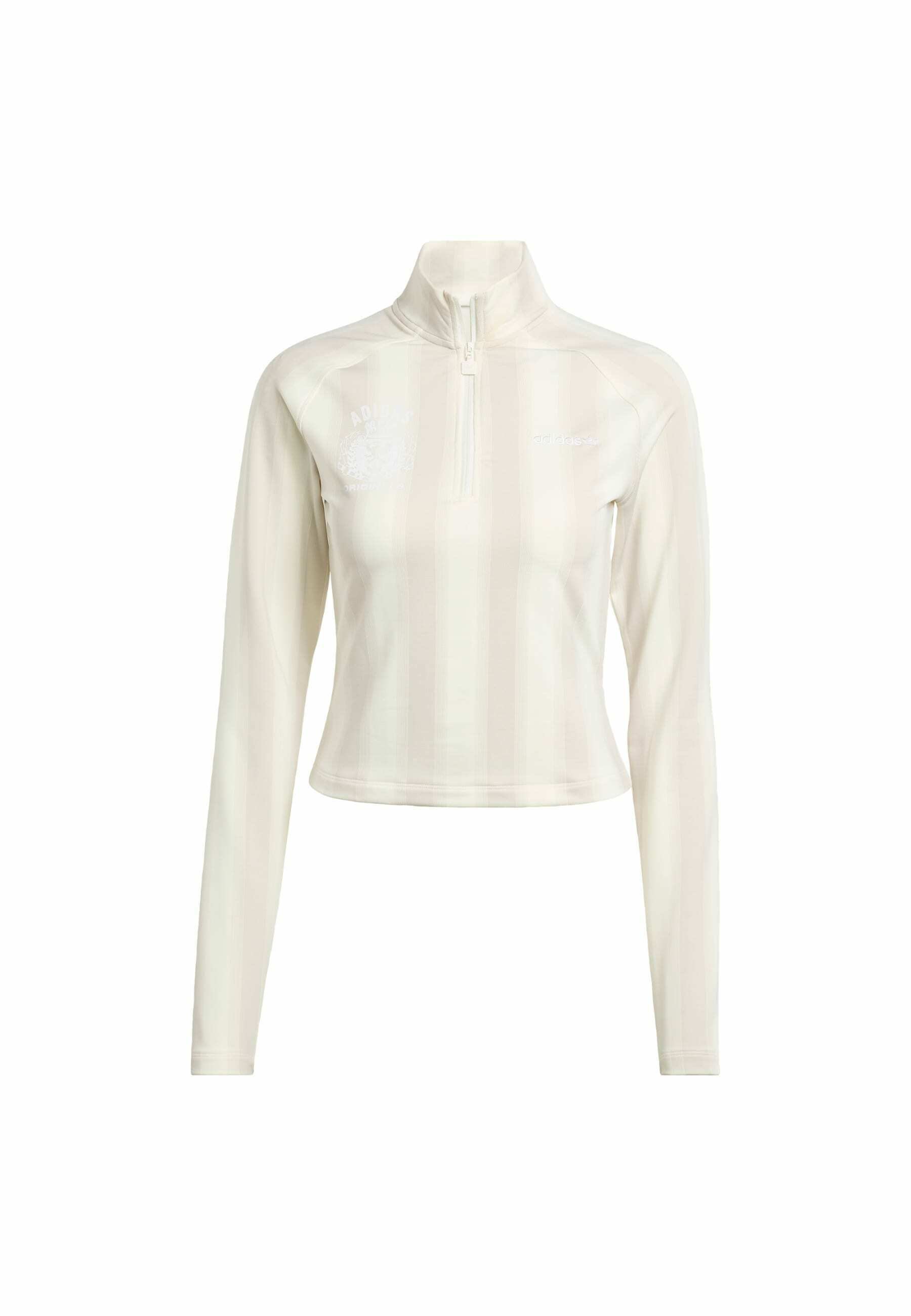 adidas Originals HALF-ZIP GRAPHIC FOOTBALL - Langærmet T