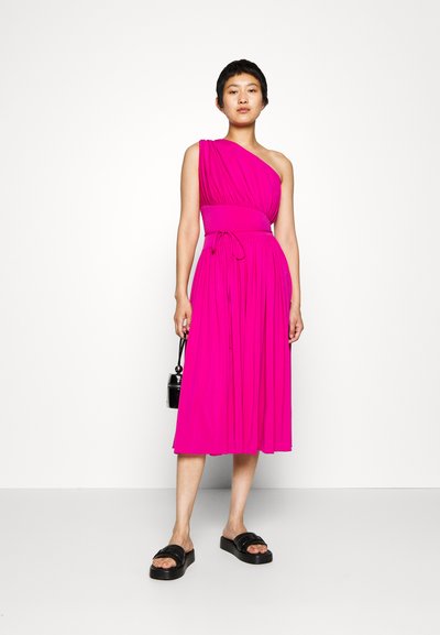 Halston IDALIA DRESS IN STRETCH - Cocktail φόρεμα / Φόρεμα για πάρτι - begonia