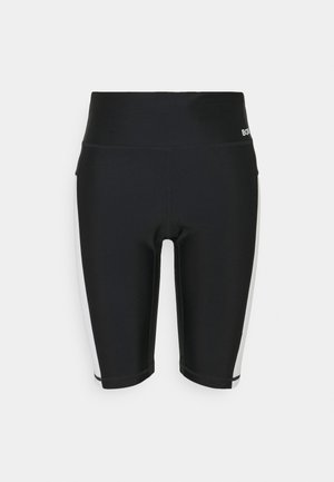 STRIPE BIKE SHORTS - Collants - black beauty