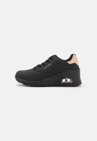 UNO  - Tenisky - black/rose gold