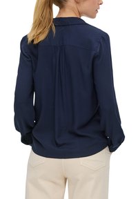 s.Oliver MIT V-AUSSCHNITT - Bluza - navy