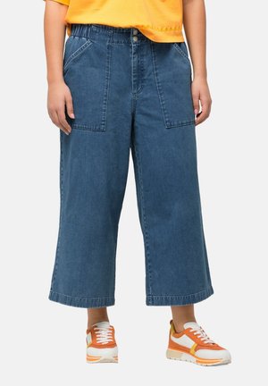 Pernera ancha - blue denim