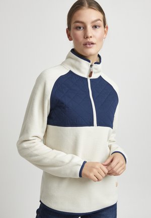 Oxmo OXMALITA - SWEATPULLOVER - Fleecepullover - oatmeal