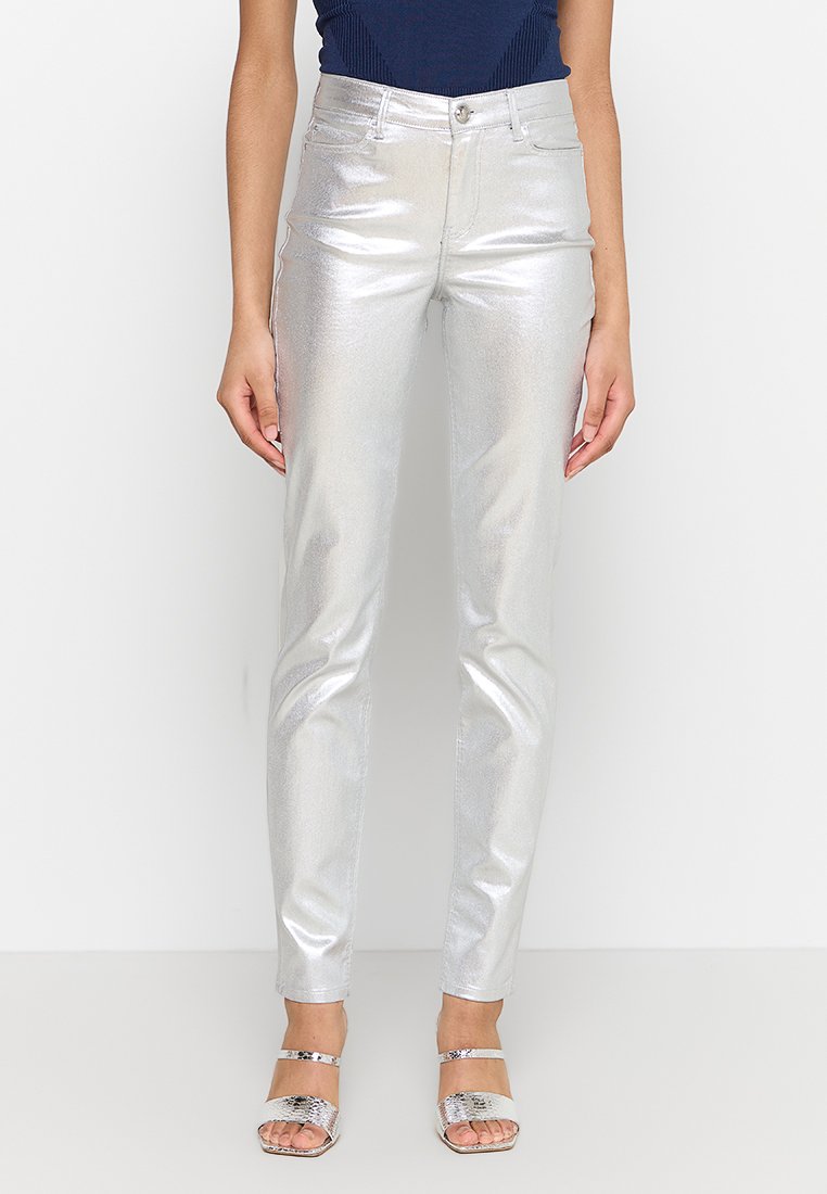 Guess Broek zilverkleurig