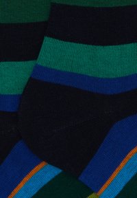 Gallo WITH STRIPES - Calzettoni - navy basilico
