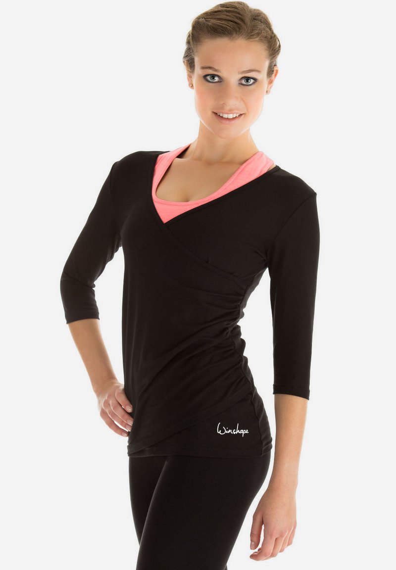 Winshape Langarmshirt - black