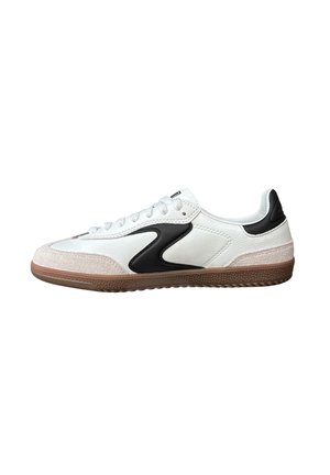 HOTSHOT - Trainers - white duraleather leather black trim