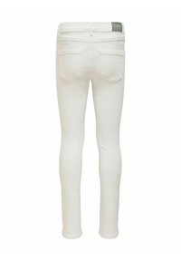ONLY GIRLS KOGRAIN REG - Vaqueros pitillo - white