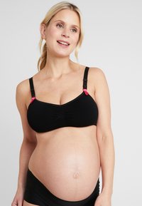 Cache Coeur - CURVE MATERNITY AND NURSING SEAMLESS BRA - Korsetes izstrādājums ar stīpiņām - black Miniatūras attēls 1