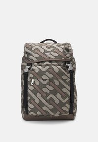 Guess ROMA UNISEX - Mochila - taupe/green/marrón topo - Zalando.es