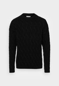 TOM TAILOR DENIM Stickad tröja - black