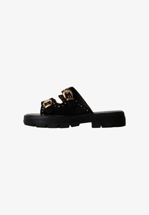 Super Mode, MULES PLATES À ENFILER SUPER MODE JOALICE - Slip-on sandaler - noir
