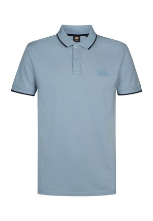Petrol Industries, MEN POLO SHORT SLEEVE - Polo - marble blue