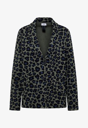 Cecil, OVERSIZED BLAZER MIT KNÖPFEN UND PRINT - Blazer - dried olive green
