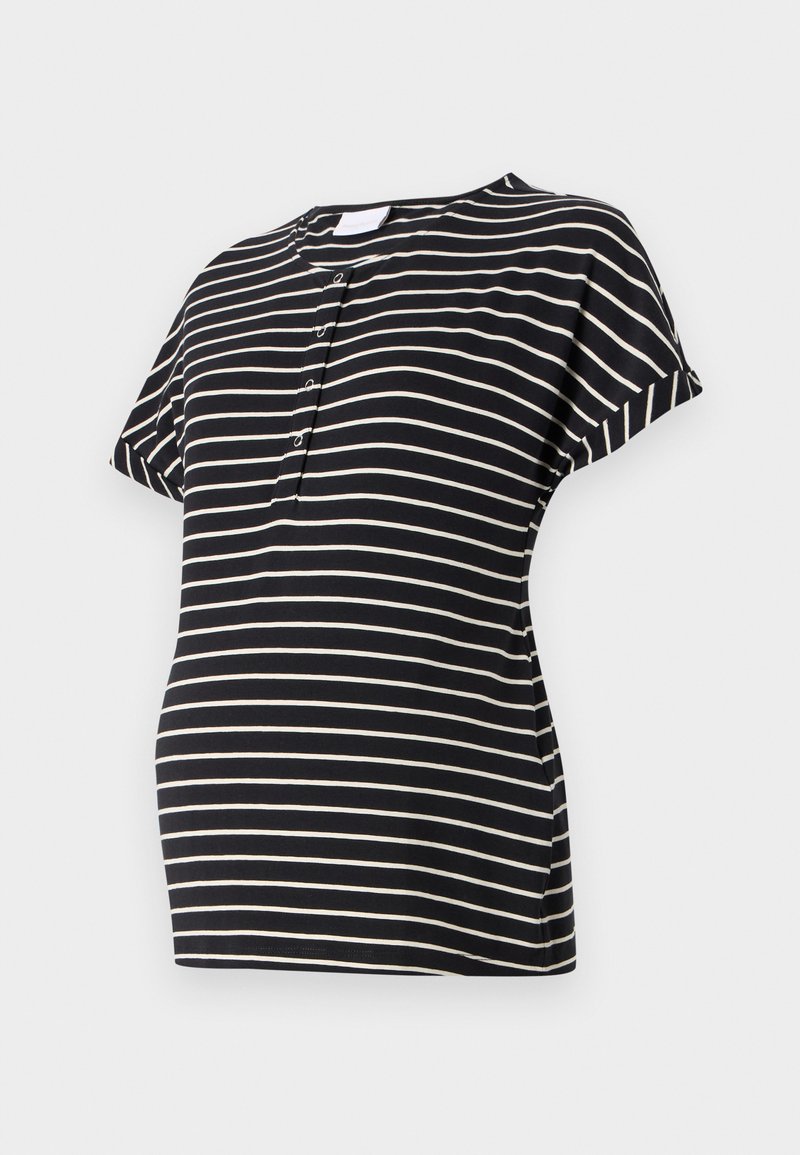 Mamalicious T-shirt print zwart