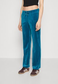 Juicy Couture TINA - Treniņtērpa apakšdaļas - deep lagoon