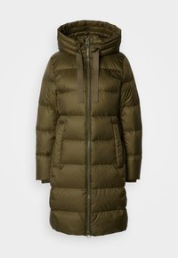 WITH HOOD WELT POCKETS - Kaput ispunjen paperjem - mossy olive