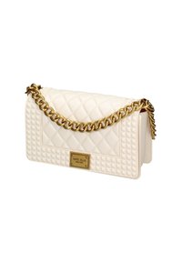 Marc Ellis Borsa a mano - white and brass