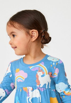 LONG SLEEVE - Vestito di maglina - blue unicorn