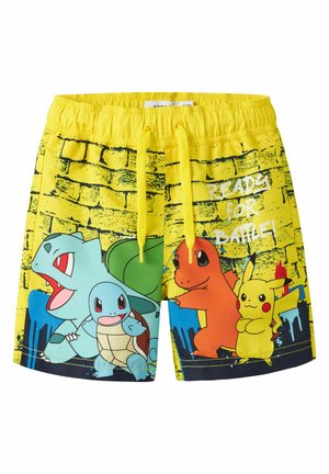 Name it POKÉMON - Badeshorts - vibrant yellow