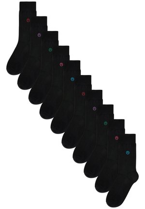 TEN PACK - Sokken - black