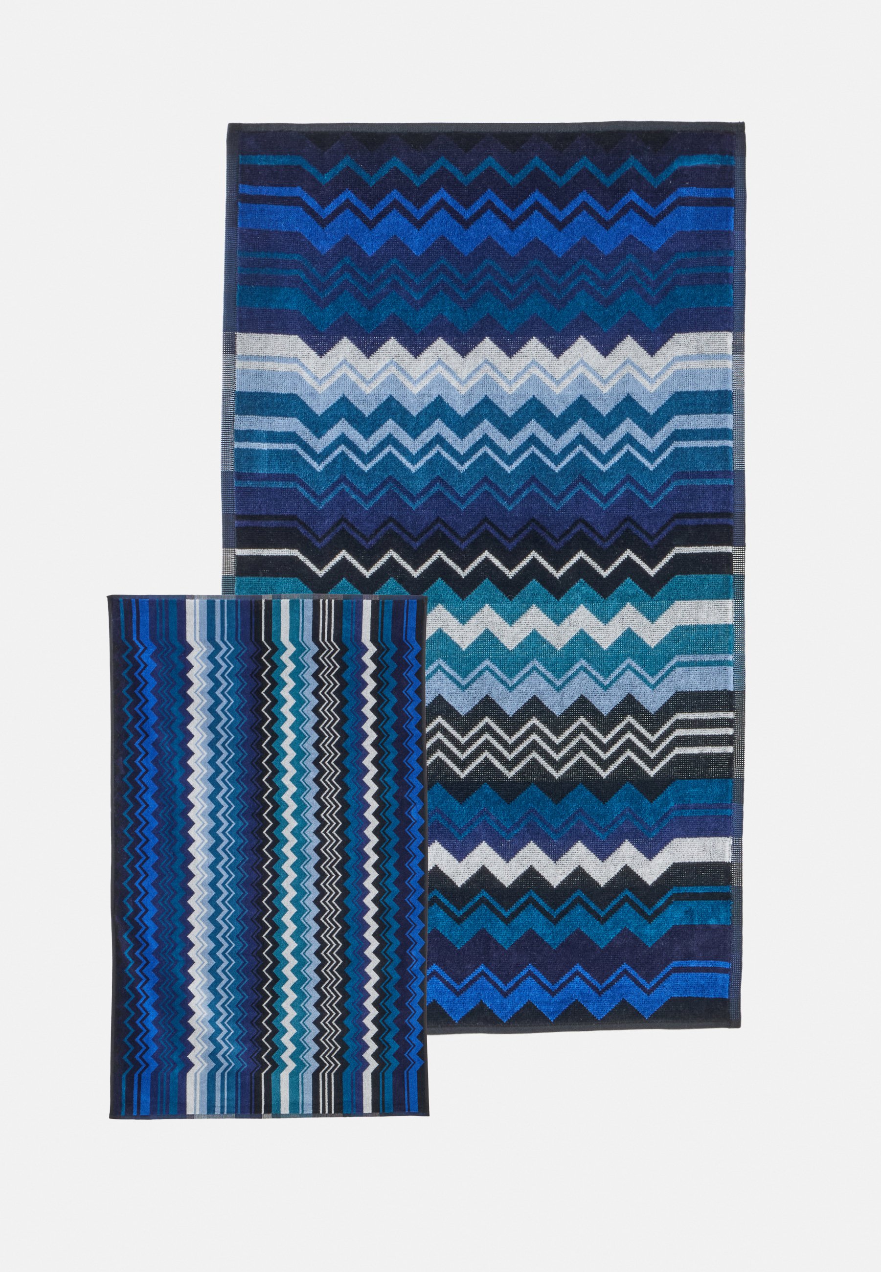 Missoni GIACOMO SET - Towel set - blue/multi-coloured - Zalando.co.uk