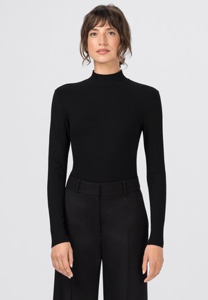 Long sleeved top - black