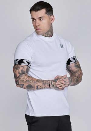 SIKSILK, TECH - T-shirts basic - white