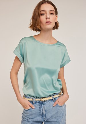 Tricou basic - verde acqua