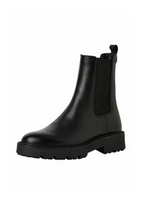 Tamaris CHELSEA - Kotníková obuv - black leather