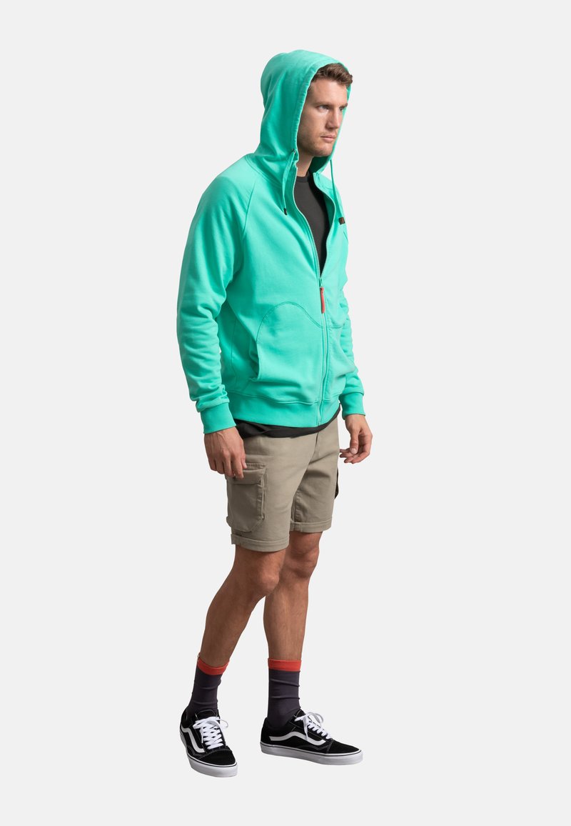 KAFT ZIPPER - Felpa con zip - turquois