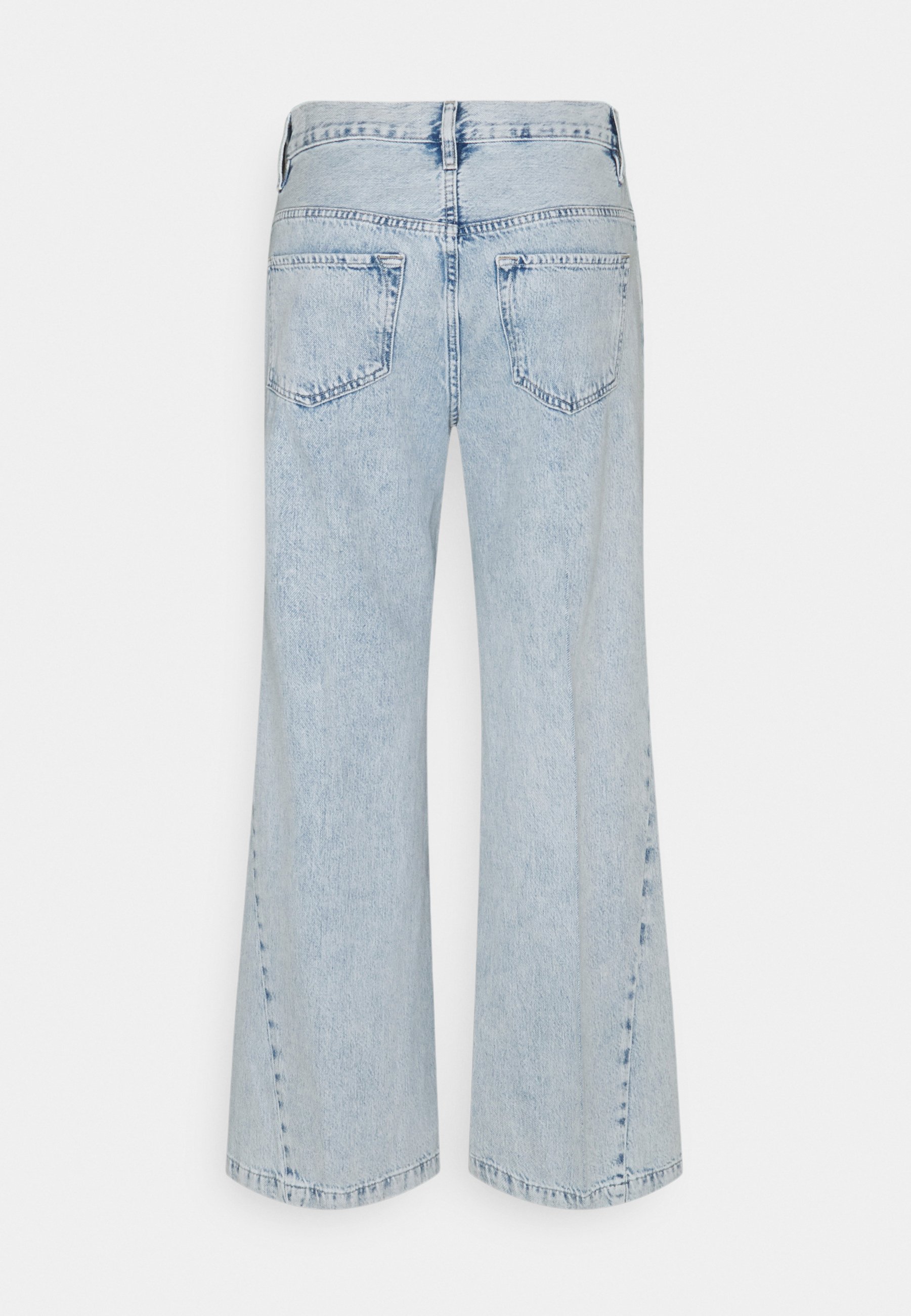 Frame Denim LE BAGGY PALAZZO - Relaxed fit jeans - whisper/light blue -  Zalando.co.uk