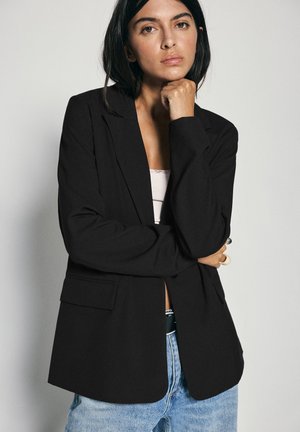 PULL&BEAR, BASIC - BLAZER - Blazer - black