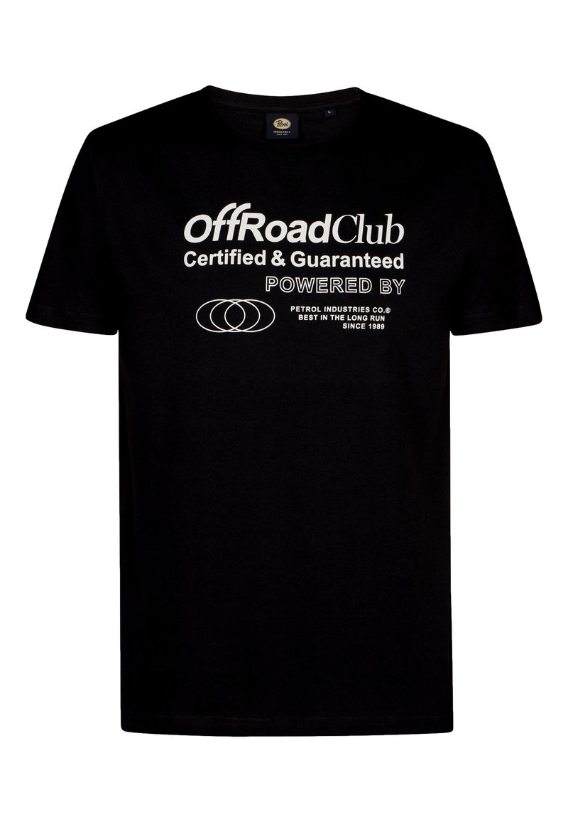 Petrol Industries T-shirt basic zwart