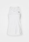 RACER TANK - Toppi - white/black