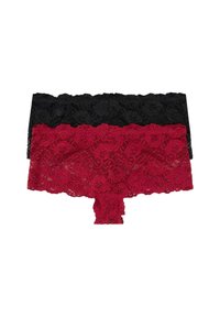 bonprix MIT 2ER PACK TRAUMHAFTE -IM TOLLEN SET - Perizoma - black