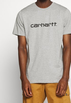 T-shirt print - mottled grey